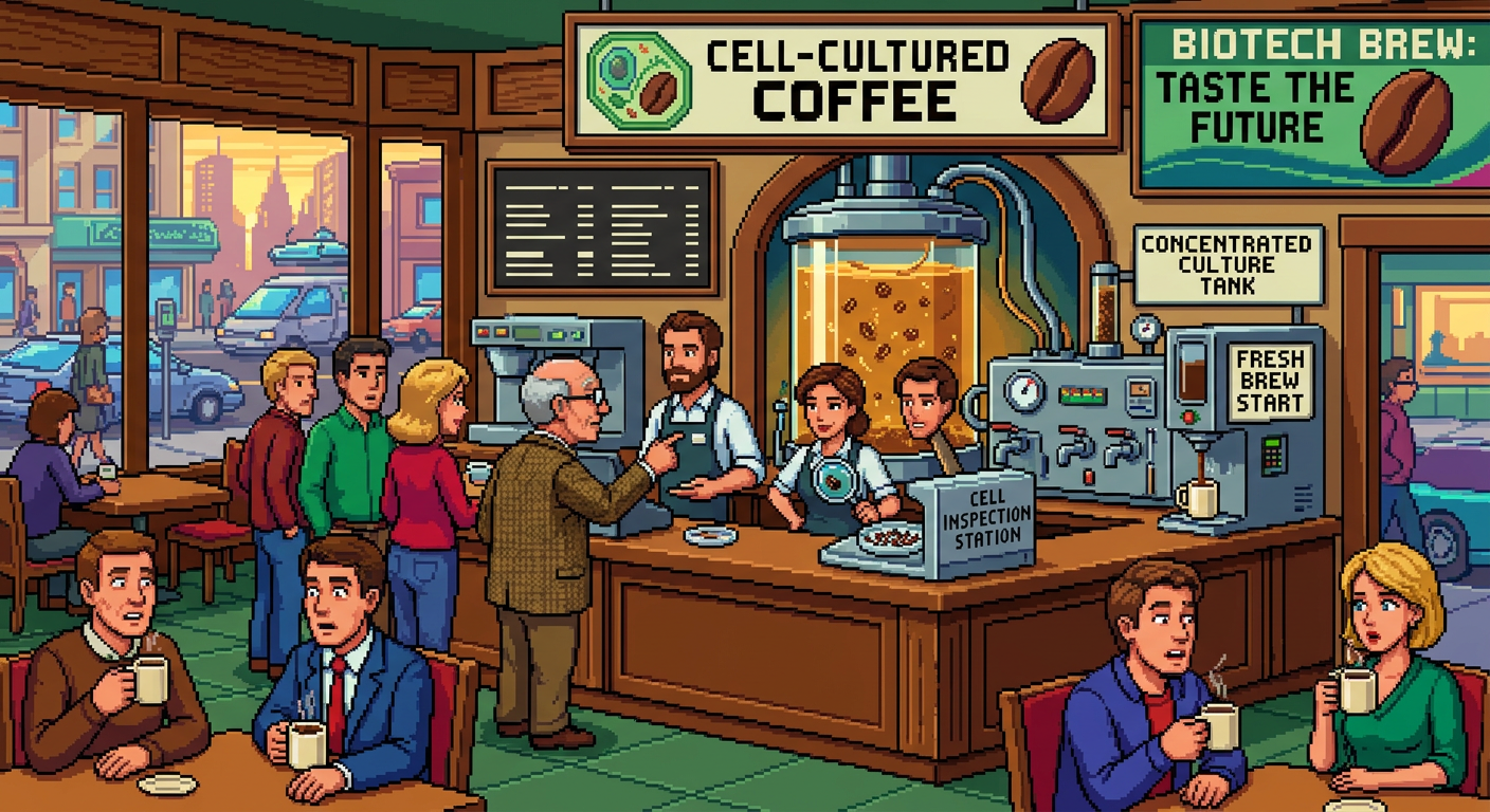 Cell-Cultured Coffee Hits First Coffee Shops