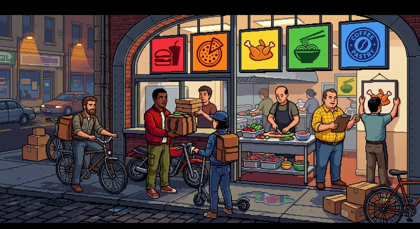 Ghost Kitchens Reset Around Big-Brand Licensing