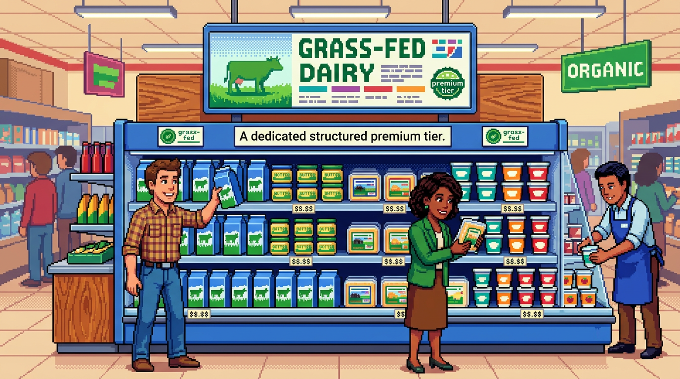 Grass-Fed Dairy Becomes Its Own Aisle