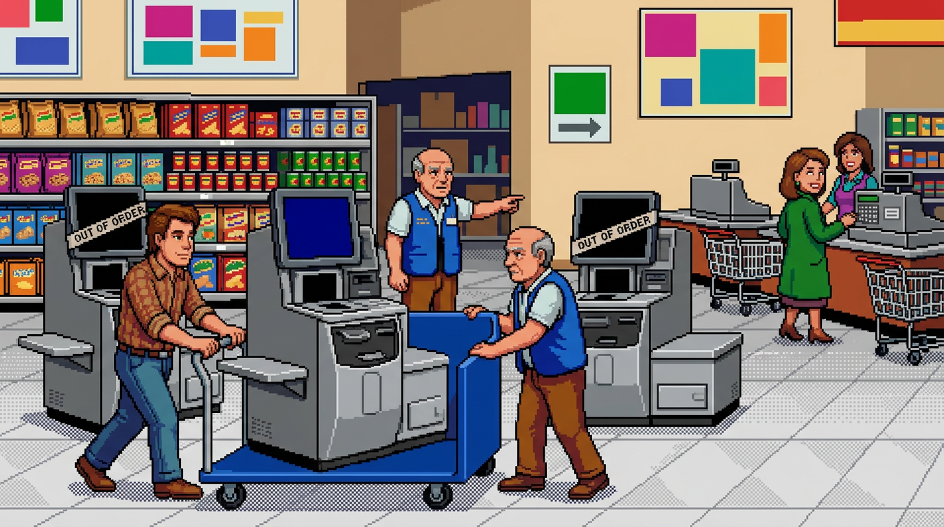 Grocers Are Quietly Pulling Out Self-Checkout