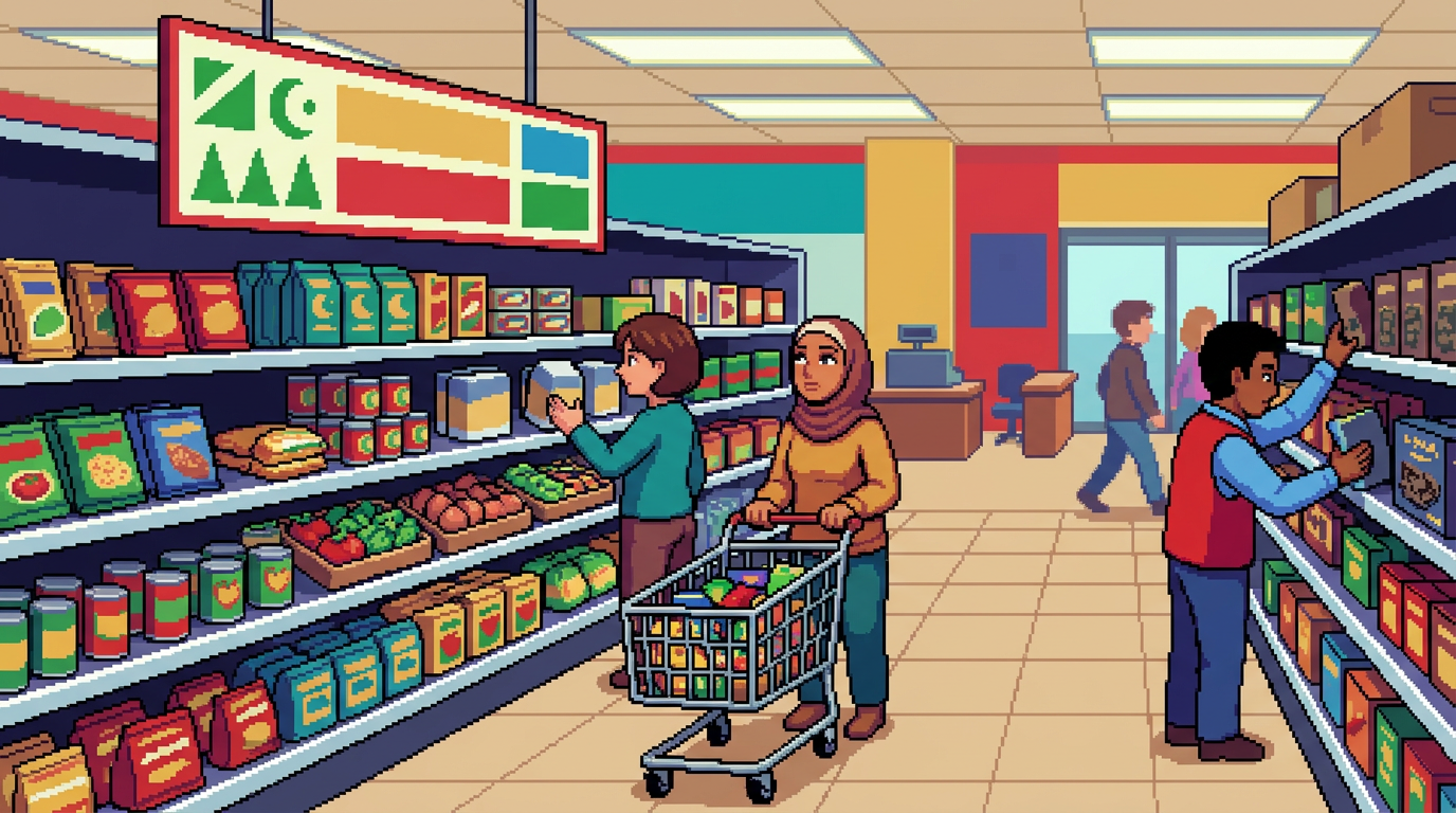 Halal Goes Mainstream: Mass Grocers Build Dedicated Sets