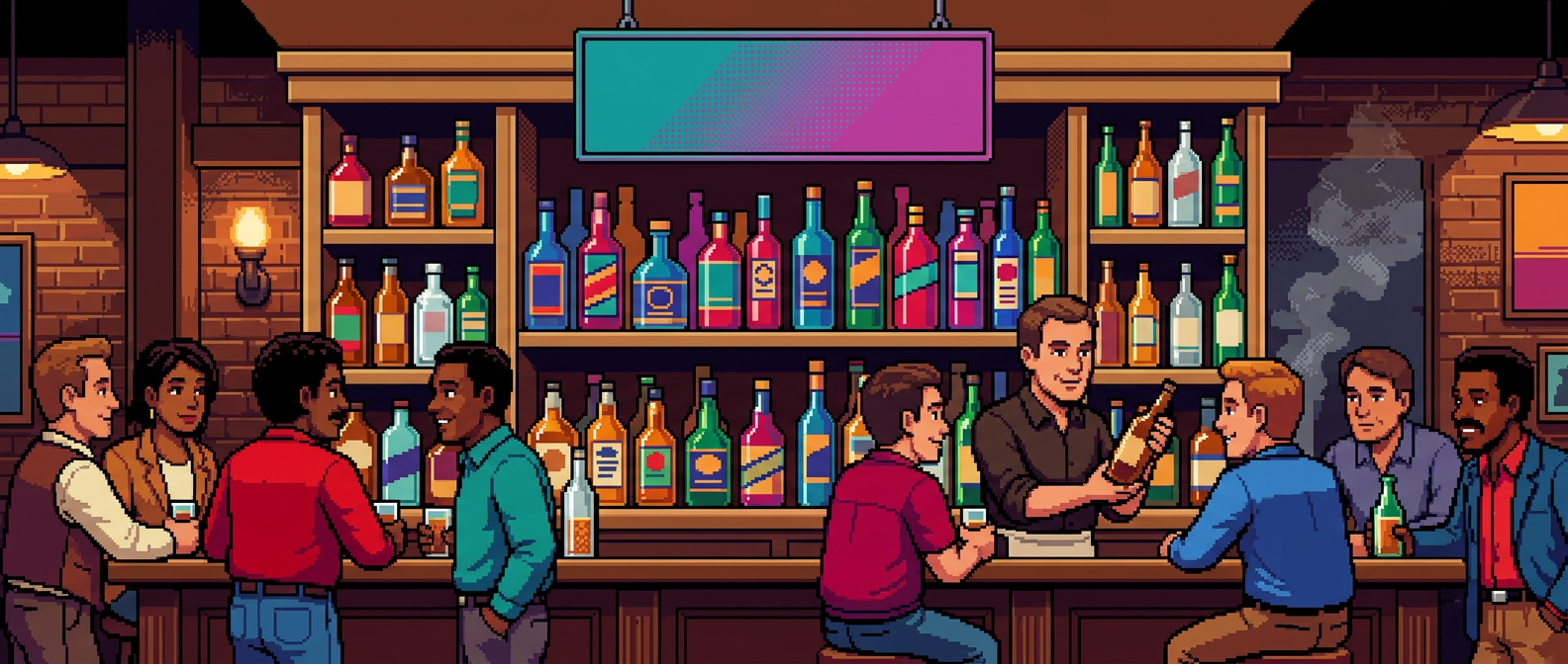 No-Alc Spirits Take Over the Back Bar
