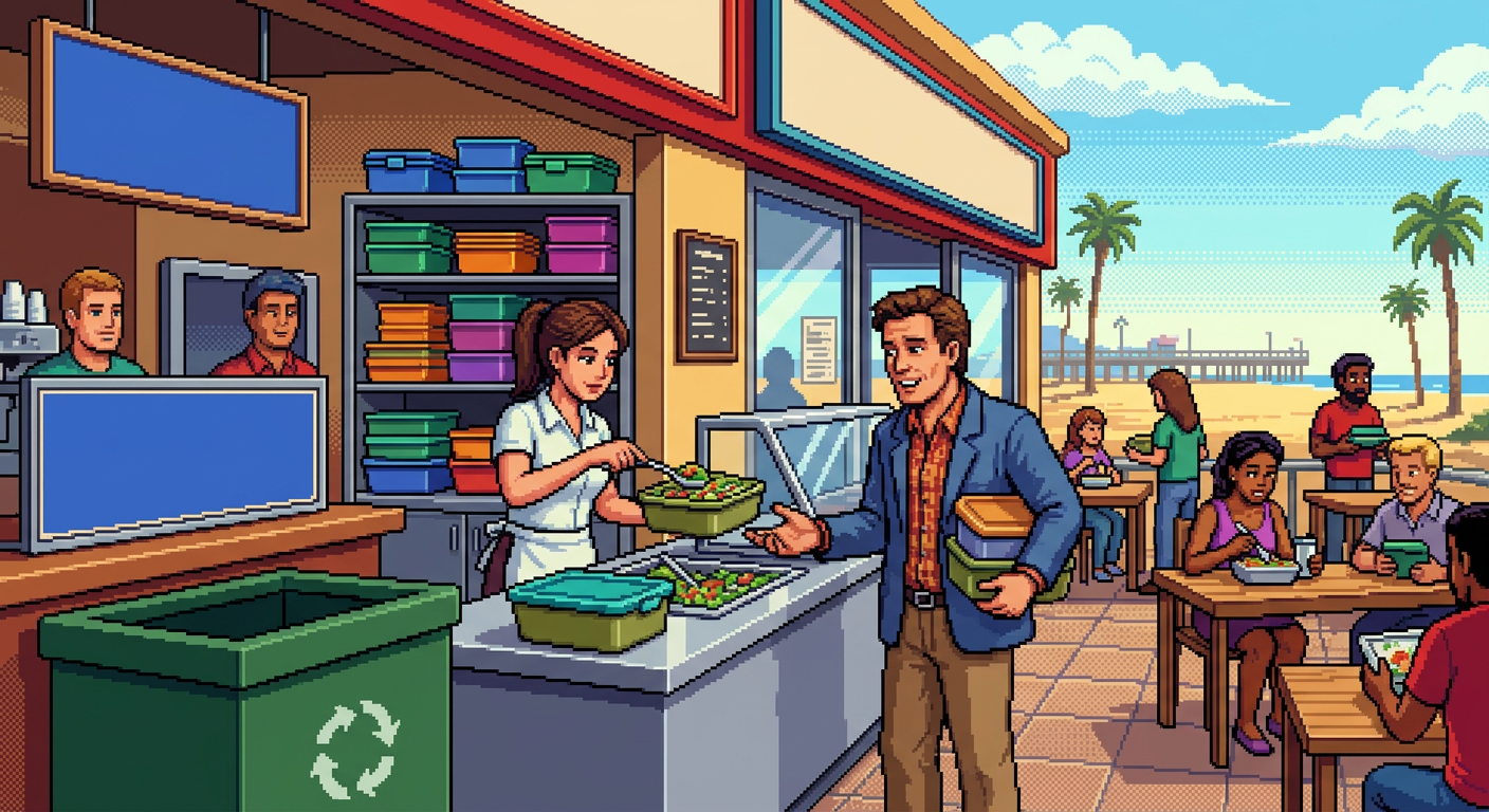 California's Reusable Restaurant Container Mandate Goes Live