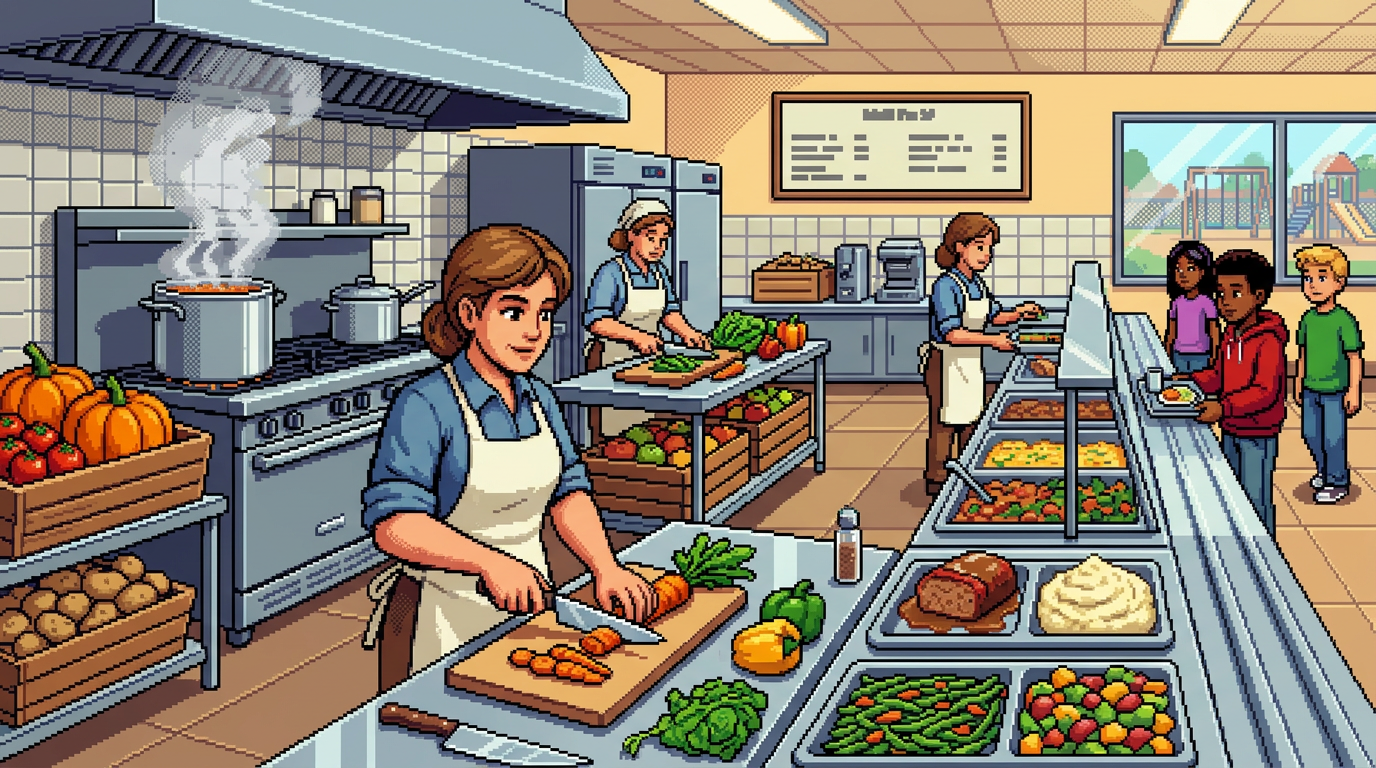Scratch Cooking Returns to School Cafeterias