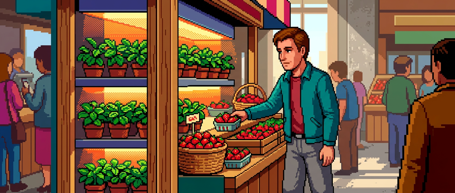 Vertical-Farm Strawberries Quietly Take the Premium Berry Slot