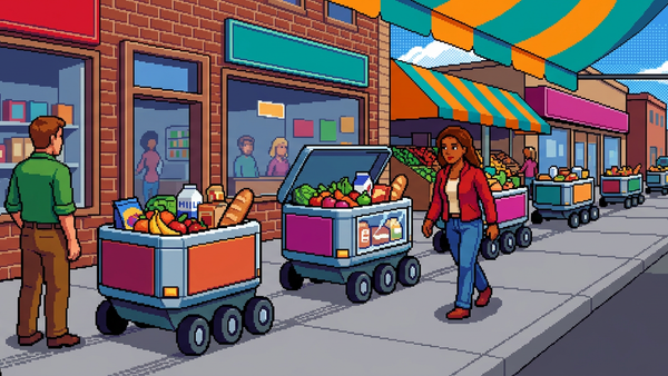 Autonomous Sidewalk Delivery Bots Reach Grocery Scale
