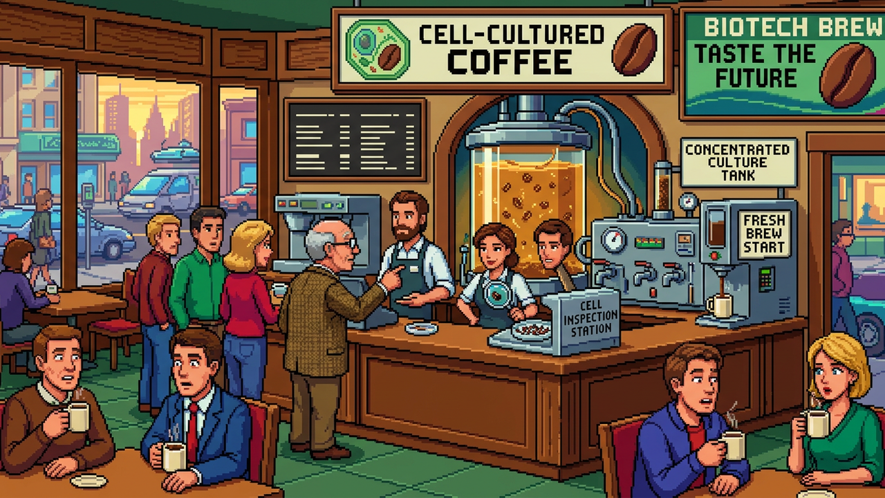 Cell-Cultured Coffee Hits First Coffee Shops