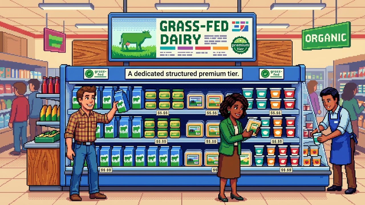 Grass-Fed Dairy Becomes Its Own Aisle