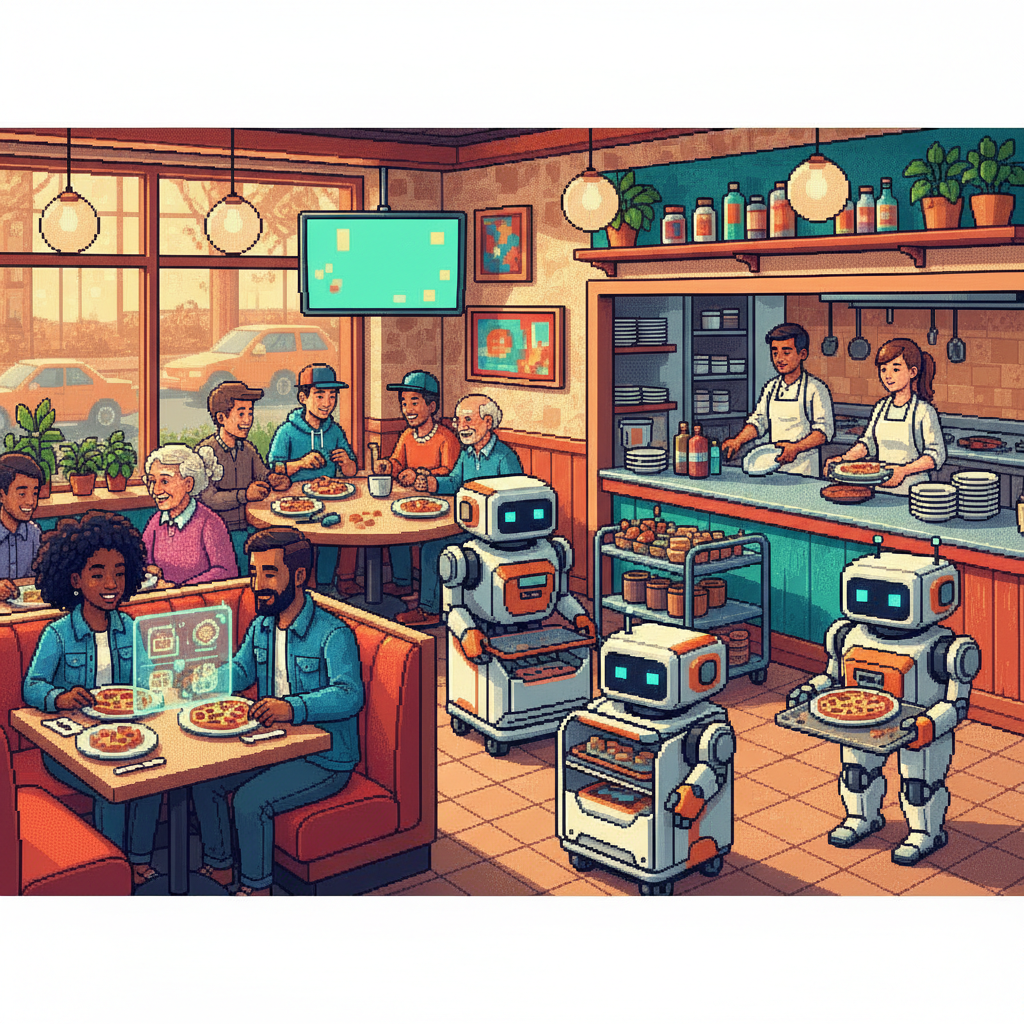 Robot Runners and Bussers Become Standard Restaurant Crew in 2026