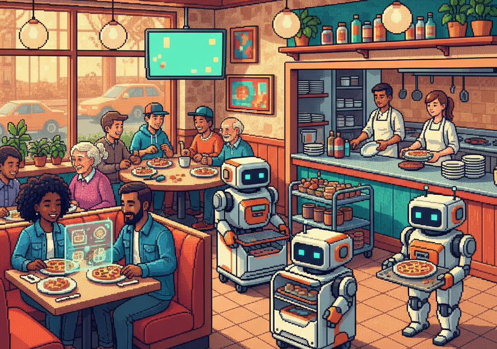 Robot Runners and Bussers Become Standard Restaurant Crew in 2026