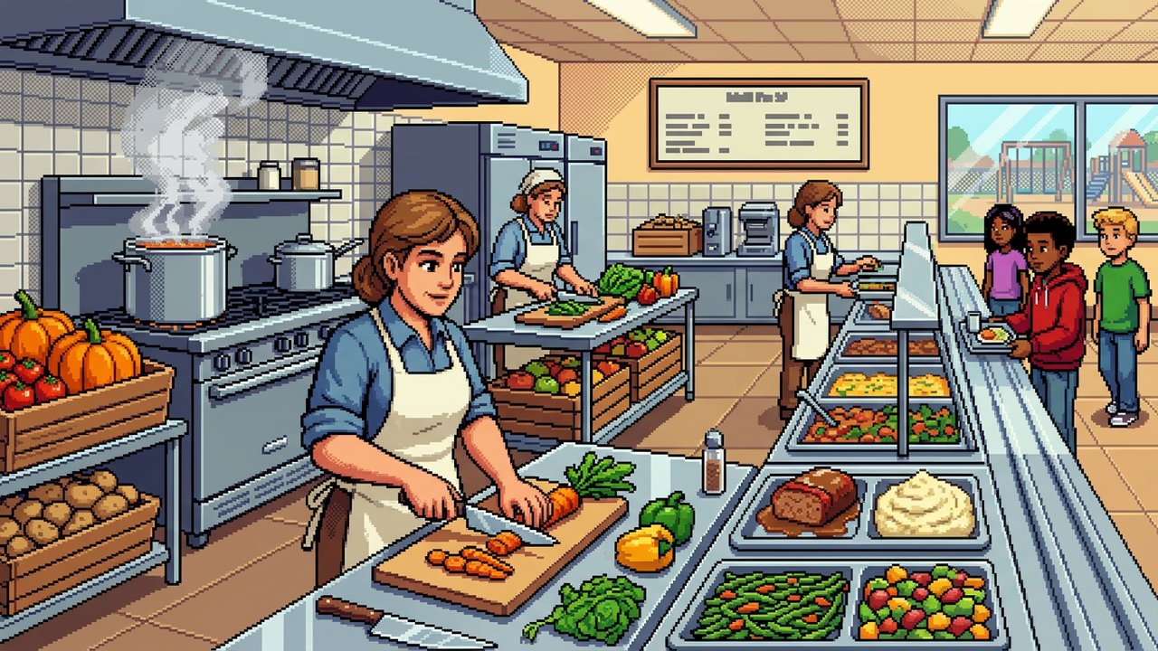 Scratch Cooking Returns to School Cafeterias
