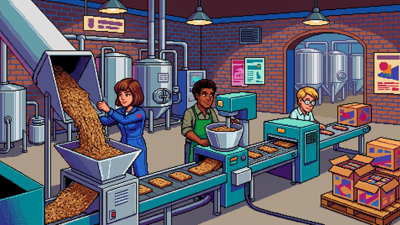 Spent Grain Snacks Scale Up